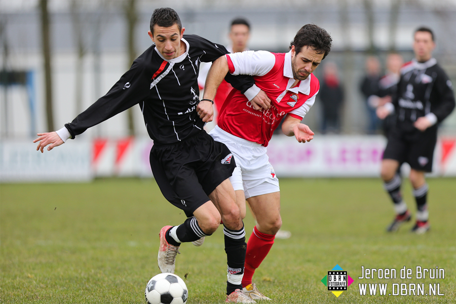 Voetbalwedstrijd Leerdam Sport - Everstein (4-4)