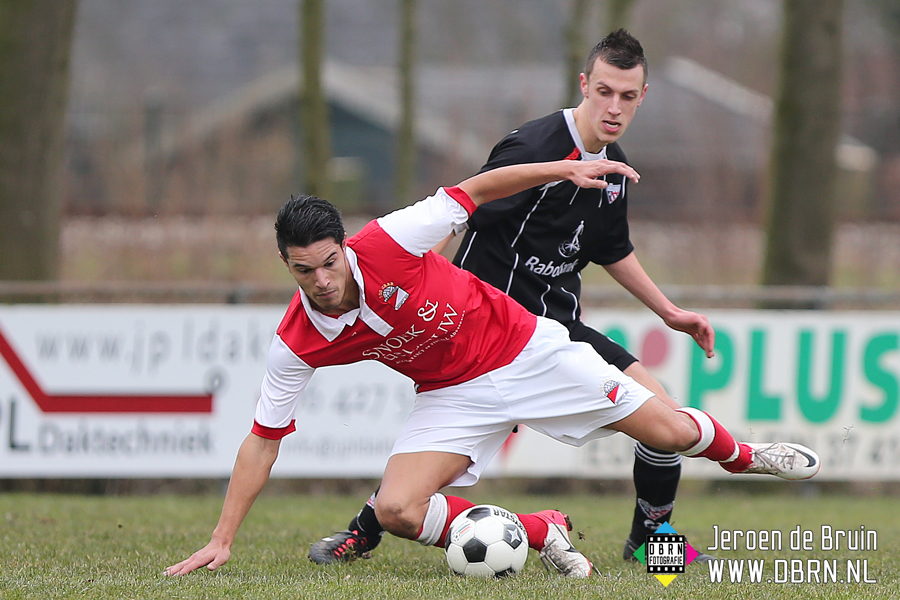 Voetbalwedstrijd Leerdam Sport - Everstein (4-4)